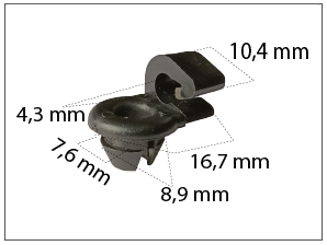 Klips Kilit Büyük Fiat Tofaş Slx 14578082 Ford